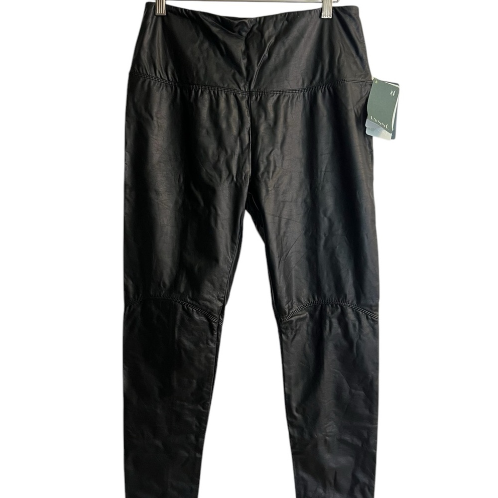 Lysse vegan faux leather leggings size L - Picture 2 of 10